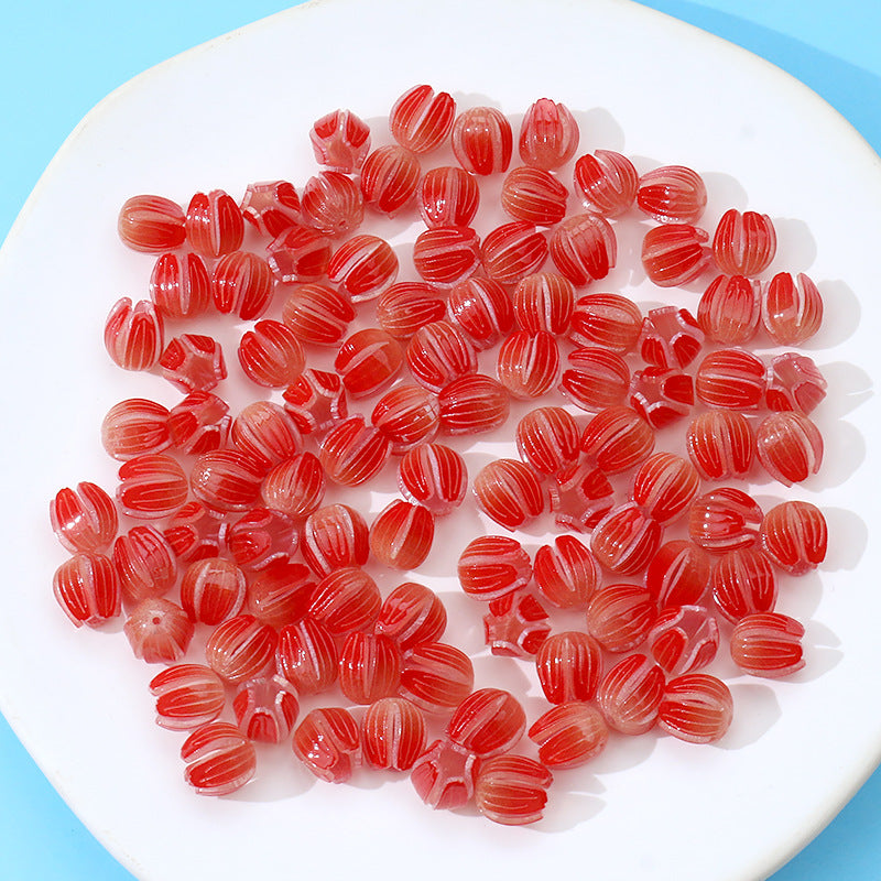 Wholesale Tulip Small Night Light Flower Jewelry Accessories Beads
